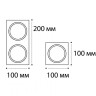 Рамка ITALLINE M01-1019 black