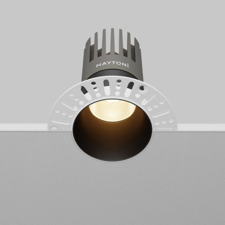 Встраиваемый светильник Maytoni Technical DL122-15W-3K-TRS-B