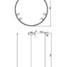 Подвесной светильник Maytoni MOD102PL-L42BK