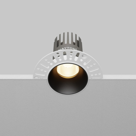 Встраиваемый светильник Maytoni Technical DL119-10W-3K-TRS-B