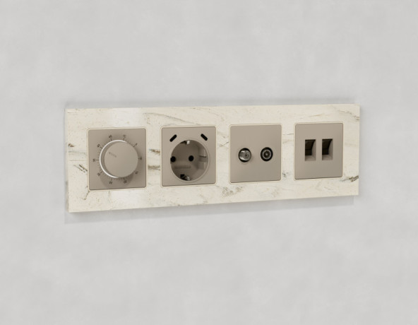 Розетка Ambrella Volt MA372110