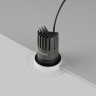 Встраиваемый светильник Maytoni Technical DL124-10W-2.7K-TRS-B
