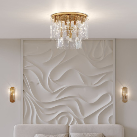 Накладная люстра Eurosvet 60170 золото