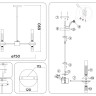 Люстра на штанге Ambrella Light LH55360