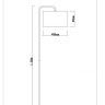 Торшер ARTE Lamp A5024PN-1PB
