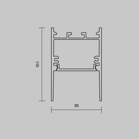 Профиль Maytoni Technical 633011