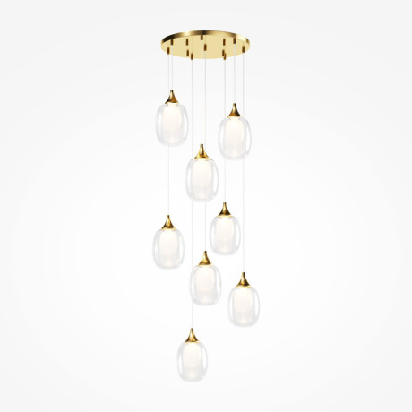 Каскадная люстра Maytoni MOD016PL-08BS1
