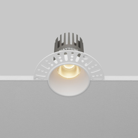 Встраиваемый светильник Maytoni Technical DL124-10W-3K-TRS-W