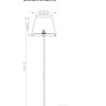 Торшер ARTE Lamp A2581PN-1AB