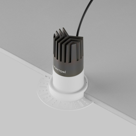 Встраиваемый светильник Maytoni Technical DL120-10W-3K-TRS-W