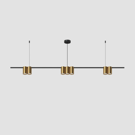 Подвесной светильник Denkirs DK4063-BK+SG