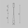 Подвесной светильник Maytoni P090PL-L12CH3K