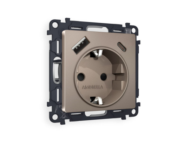Розетка Ambrella Volt MA640010
