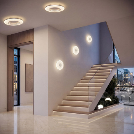 Накладная люстра Eurosvet 101003 LED белый