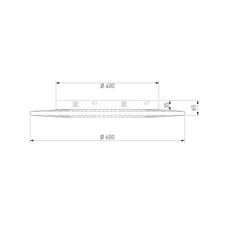 Накладная люстра Eurosvet 101003 LED белый