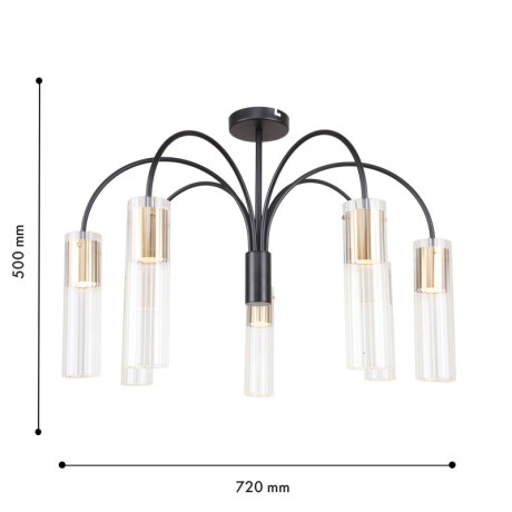 Люстра на штанге F-Promo 4740-7C