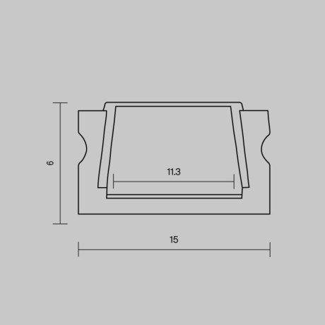 Профиль Maytoni Technical 631004