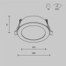 Влагозащищенный светильник Maytoni Technical DL130-GX53-W