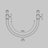 Светильник на шине Maytoni Technical TR154-1-27W3K-BS