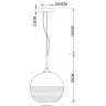 Подвесной светильник ARTE Lamp A7763SP-1CC