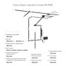 Шинопровод Denkirs TR5201-BK
