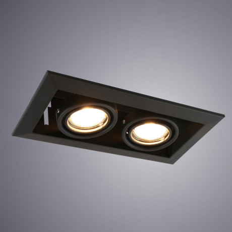 Встраиваемый светильник ARTE Lamp A5941PL-2BK