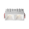 Встраиваемый светильник Maytoni Technical DL043-02-10W4K-SQ-W-1