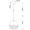 Подвесной светильник ARTE Lamp A7762SP-1CC