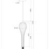 Подвесной светильник ARTE Lamp A1577SP-1GO