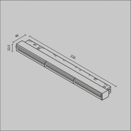 Светильник на шине Maytoni Technical TR106-4-18W-DS-W