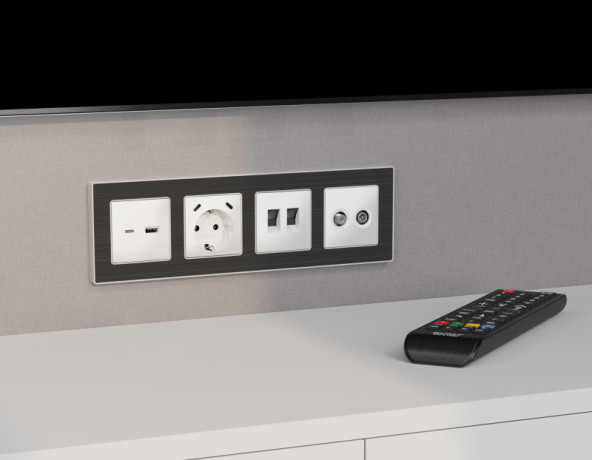 Розетка Ambrella Volt MA133310