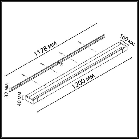 Светильник для картин Odeon Light 3887/36WL