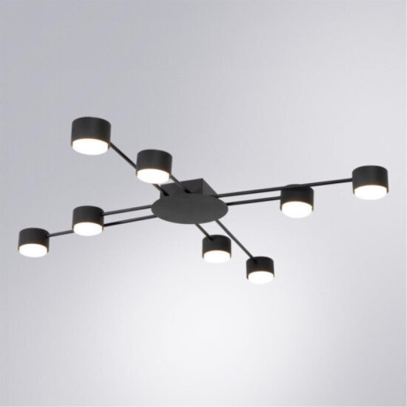 Накладная люстра ARTE Lamp A1527PL-8BK