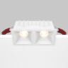 Встраиваемый светильник Maytoni Technical DL043-02-10W3K-SQ-W