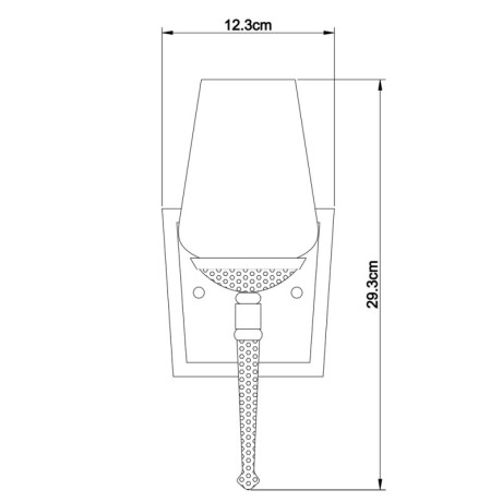 Бра ARTE Lamp A1722AP-1BA