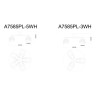Люстра на штанге ARTE Lamp A7585PL-5WH