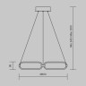 Подвесная люстра Maytoni MOD017PL-L50MG