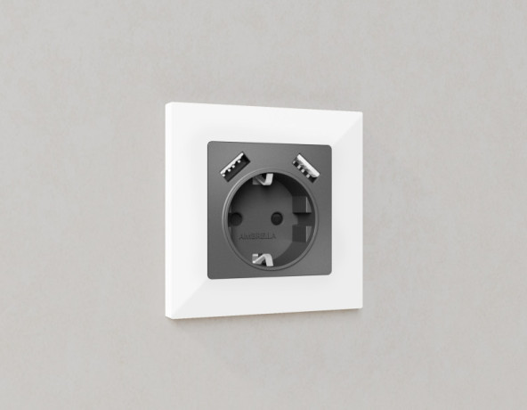 Розетка Ambrella Volt MA659010