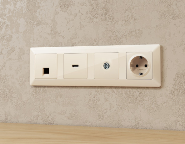 Розетка Ambrella Volt MA313005