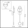 Бра Odeon Light 4321/16WL