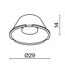 Линза Maytoni Technical LensD29-50