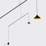 Подвесной светильник ITALLINE IT03-1429 black/orange