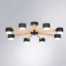 Люстра на штанге ARTE Lamp A1624PL-8BK