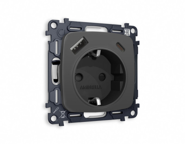 Розетка Ambrella Volt MO910010