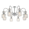 Люстра на штанге Escada 1141/8PL Chrome/Clear