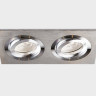 Встраиваемый светильник ITALLINE SAG203-4 silver/silver