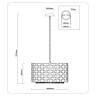 Подвесная люстра Ambrella Light LH41003
