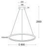 Подвесной светильник ITALLINE IT013-6028 gold 3000K