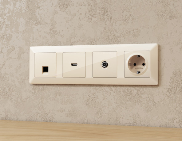 Розетка Ambrella Volt MA312005