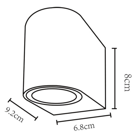 Бра ARTE Lamp A3102AL-1GY